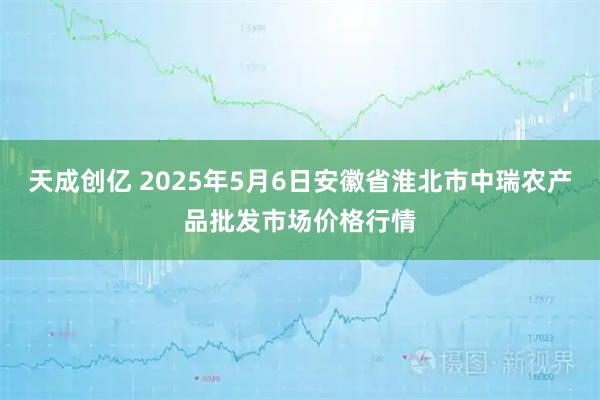 天成创亿 2025年5月6日安徽省淮北市中瑞农产品批发市场价格行情